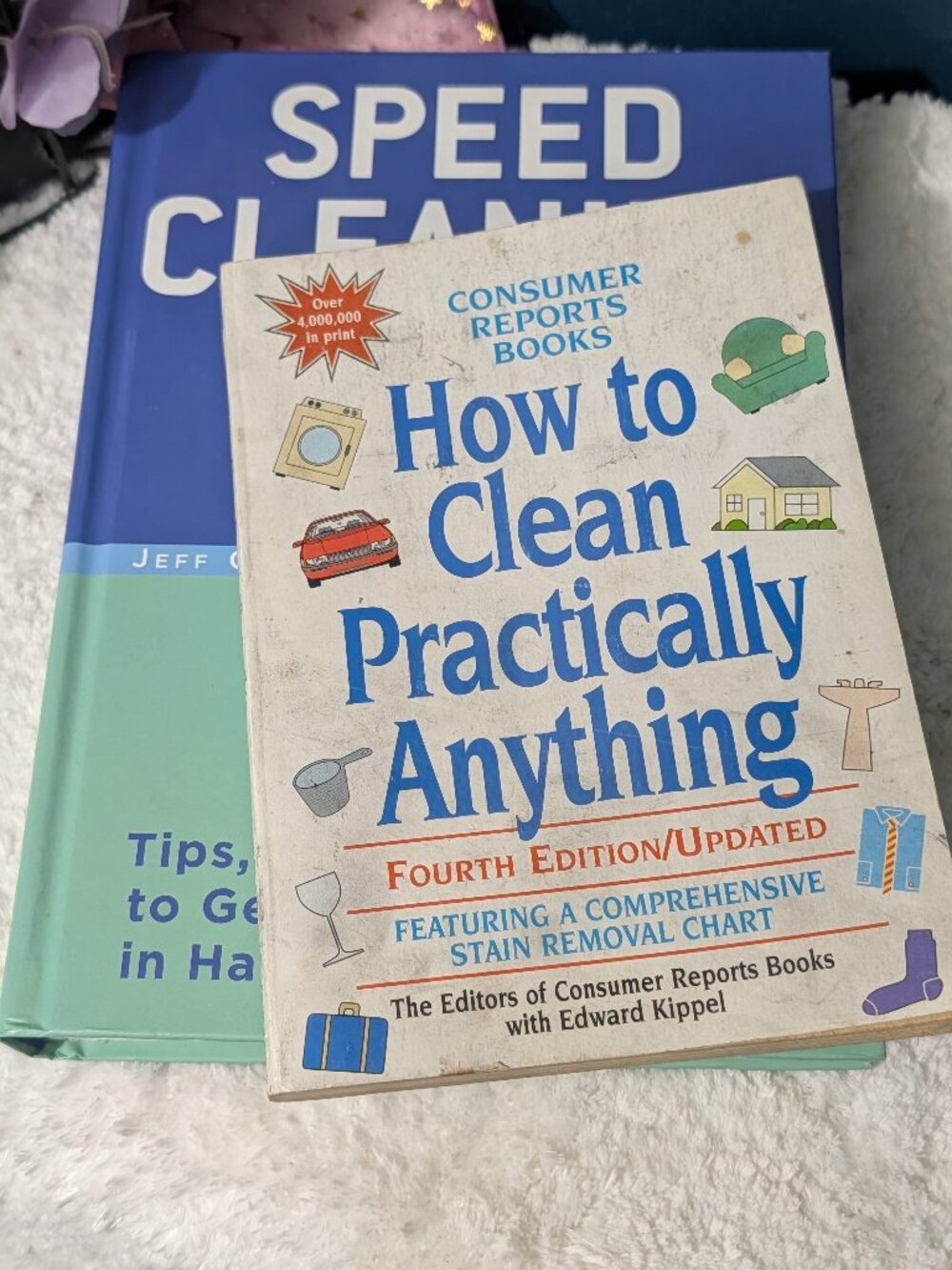 Vintage Household Cleaning Book Bundle Speed Cleaning & How to Clean Practically